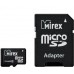 Карта памяти Mirex 16GB microSD с адапретом 