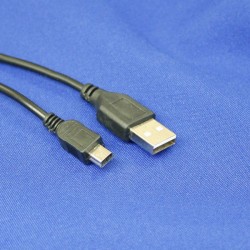 Кабель USB - mini USB, черный