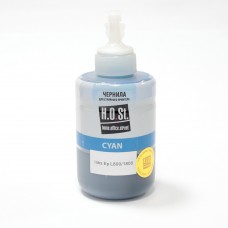 Чернила HOST синего (cyan) цвета для Epson L800 / L805 / L810 / L850 / L1800, 140 мл
