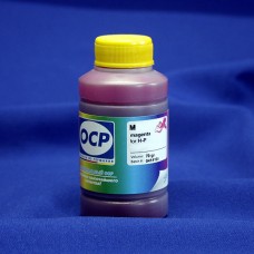 Совместимые пурпурные (magenta) чернила OCP для струйных принтеров и МФУ с картриджами HP 655. Фасовка 70 гр.